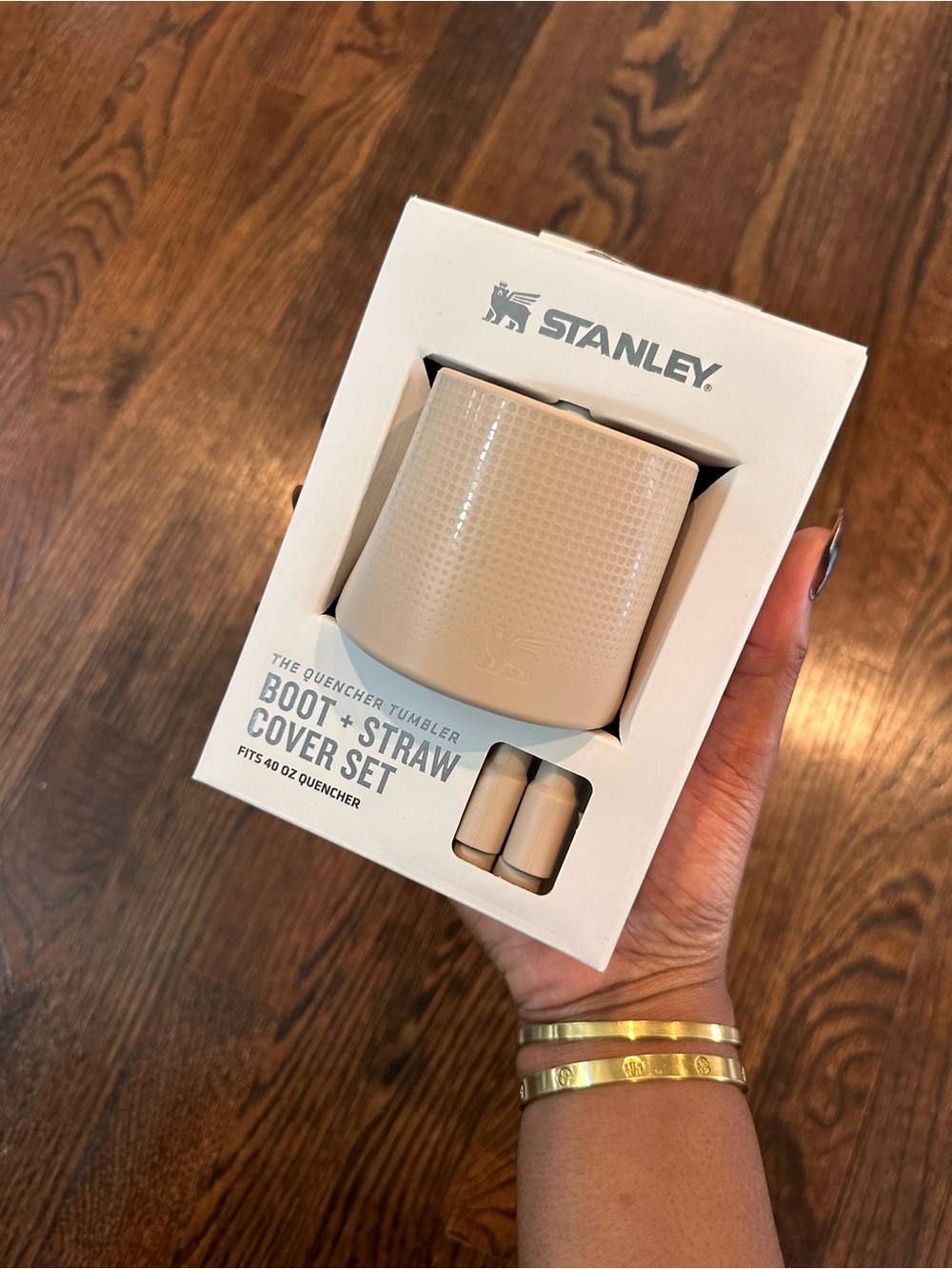 Stanley 40 oz Quencher Boot + Straw Cover Set - Sand